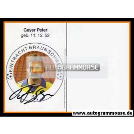 Autogramm Fussball | Eintracht Braunschweig | 1983 | Peter GEYER