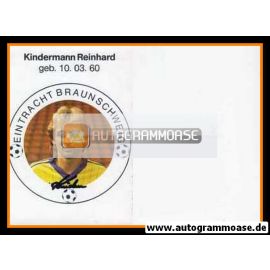 Autogramm Fussball | Eintracht Braunschweig | 1983 | Reinhard KINDERMANN