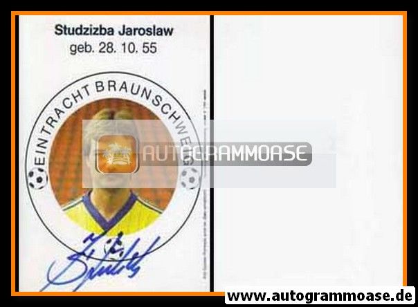 Autogramm Fussball | Eintracht Braunschweig | 1983 | Jaroslaw STUDZIZBA
