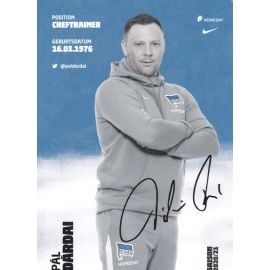 Autogramm Fussball | Hertha BSC Berlin | 2020 Druck | Pal DARDAI
