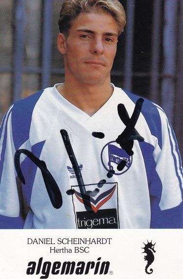 Autogramm Fussball | Hertha BSC Berlin | 1993 | Daniel SCHEINHARDT