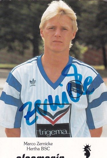 Autogramm Fussball | Hertha BSC Berlin | 1993 | Marco ZERNICKE