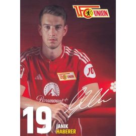 Autogramm Fussball | 1. FC Union Berlin | 2023 Druck | Janik HABERER
