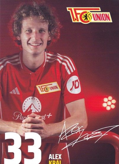 Autogramm Fussball | 1. FC Union Berlin | 2023 Druck | Alex KRAL
