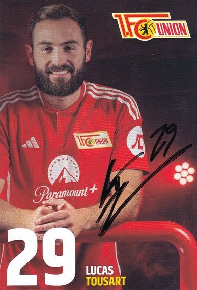 Autogramm Fussball | 1. FC Union Berlin | 2023 | Lucas TOUSART 