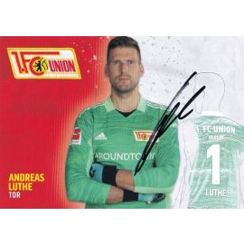 Autogramm Fussball | 1. FC Union Berlin | 2021 | Andreas LUTHE