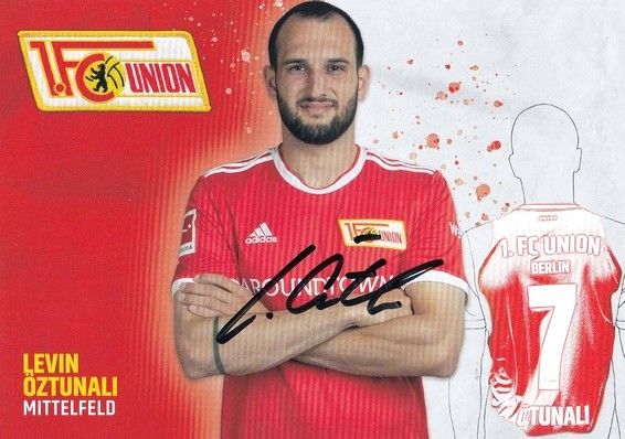 Autogramm Fussball | 1. FC Union Berlin | 2021 | Levin ÖZTUNALI