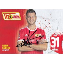 Autogramm Fussball | 1. FC Union Berlin | 2021 | Robin KNOCHE