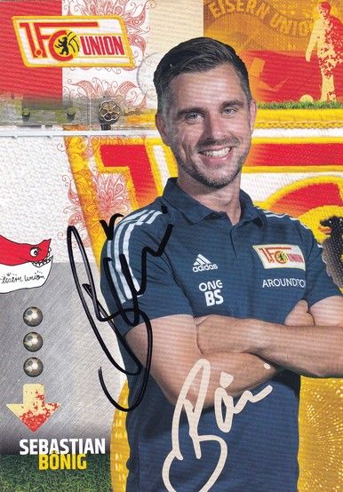 Autogramm Fussball | 1. FC Union Berlin | 2020 | Sebastian BÖNIG