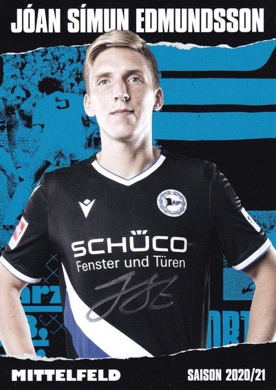 Autogramm Fussball | DSC Arminia Bielefeld | 2020 | Joan Simun EDMUNDSSON