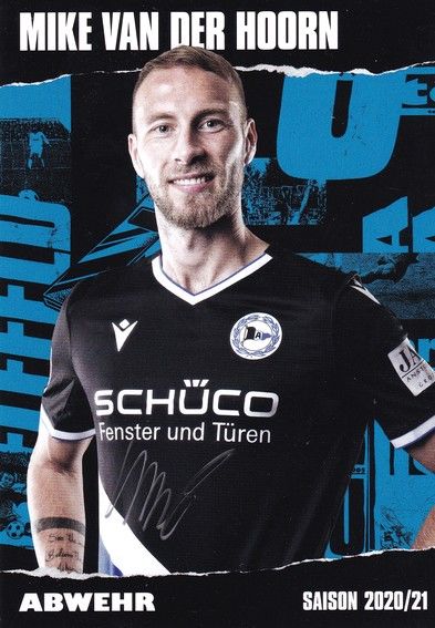 Autogramm Fussball | DSC Arminia Bielefeld | 2020 | Mike VAN DER HOORN