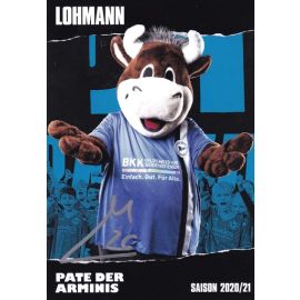 Autogramm Fussball | DSC Arminia Bielefeld | 2020 | LOHMANN (Maskottchen)