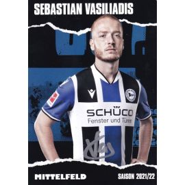 Autogramm Fussball | DSC Arminia Bielefeld | 2021 | Sebastian VASILIADIS