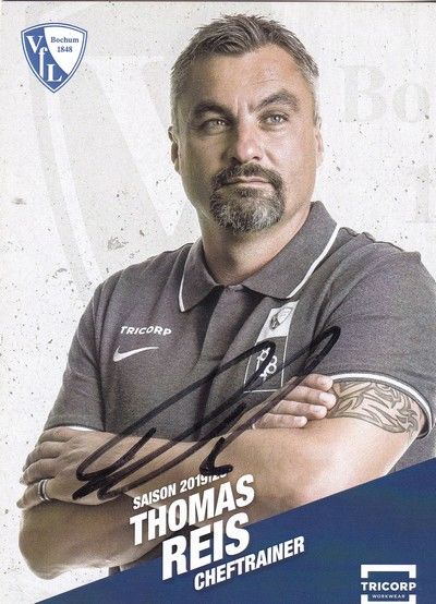 Autogramm Fussball | VfL Bochum | 2019 | Thomas REIS