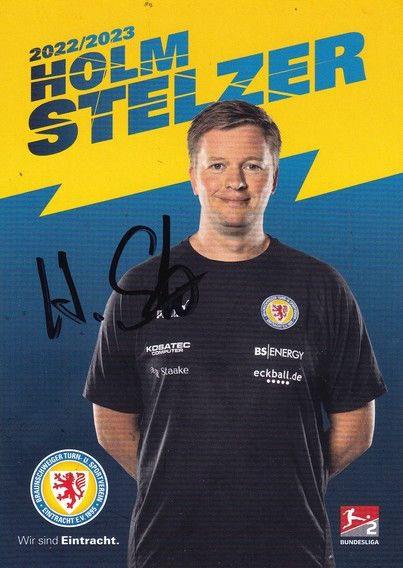 Autogramm Fussball | Eintracht Braunschweig | 2022 | Holm STELZER
