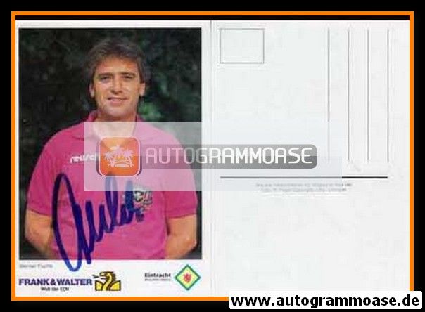 Autogramm Fussball | Eintracht Braunschweig | 1991 | Werner FUCHS