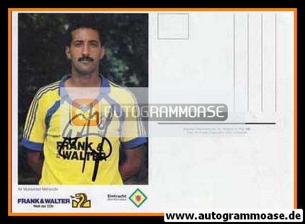 Autogramm Fussball | Eintracht Braunschweig | 1991 | Ali Muhamed MAHJOUBI