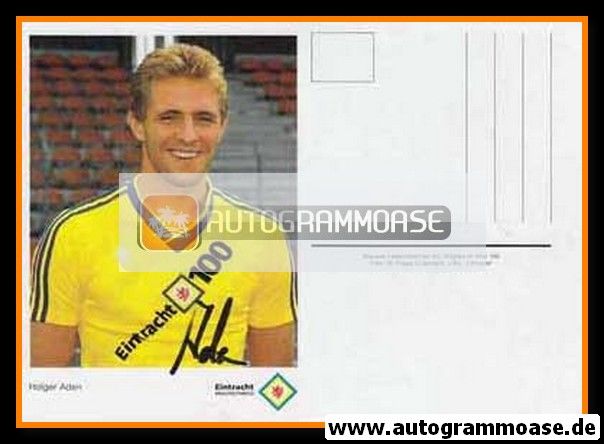 Autogramm Fussball | Eintracht Braunschweig | 1989 | Holger ADEN