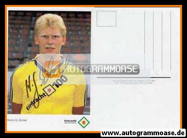 Autogramm Fussball | Eintracht Braunschweig | 1989 | Heinz-Günther SCHEIL