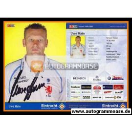 Autogramm Fussball | Eintracht Braunschweig | 2006 | Uwe HAIN