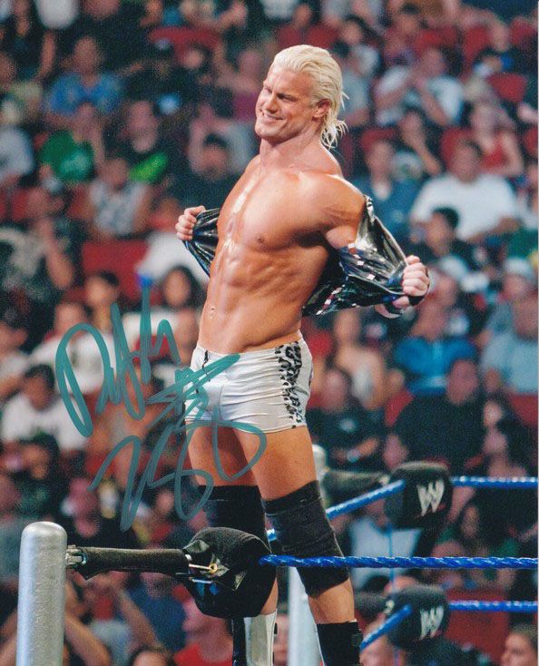 Autogramm Wrestling | Dolph ZIGGLER | 2010 Foto (Kampfszene Color XL)