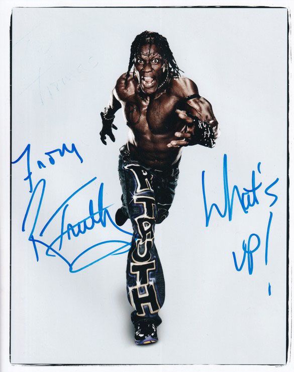Autogramm Wrestling | R-TRUTH | 2010er Foto (Portrait Color XL) 1