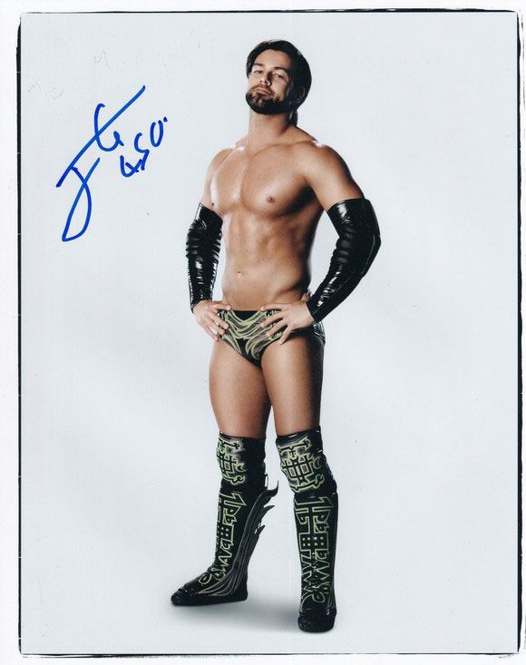 Autogramm Wrestling | Justin GABRIEL | 2012 Foto (Portrait Color XL) WWE Santiago