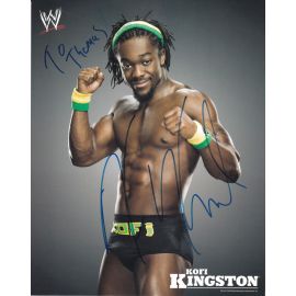 Autogramm Wrestling | Kofi KINGSTON  | 2009 (Portrait Color XL)