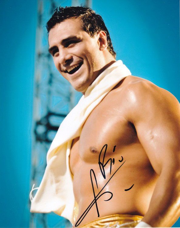 Autogramm Wrestling | Alberto DEL RIO | 2010er Foto (Portrait Color XL) 1