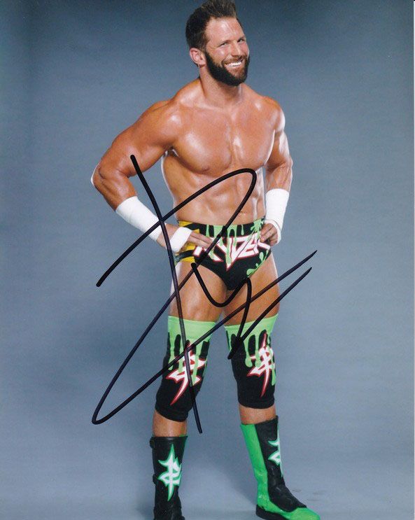 Autogramm Wrestling | Zack RYDER | 2010er Foto (Portrait Color XL)