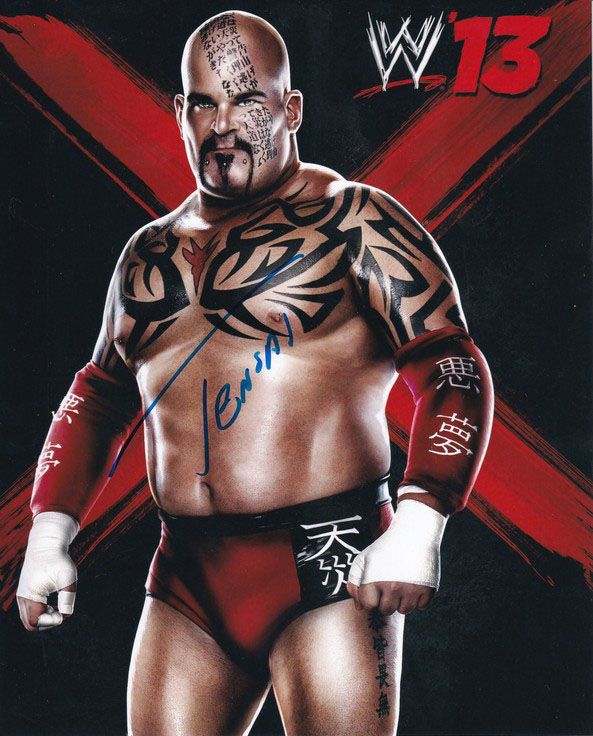 Autogramm Wrestling | TENSAI | 2013 Foto (Portrait Color XL)