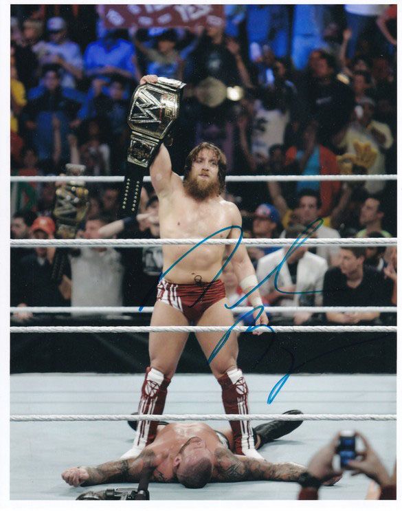 Autogramm Wrestling | Daniel BRYAN | 2010er Foto (Jubelszene Color XL)