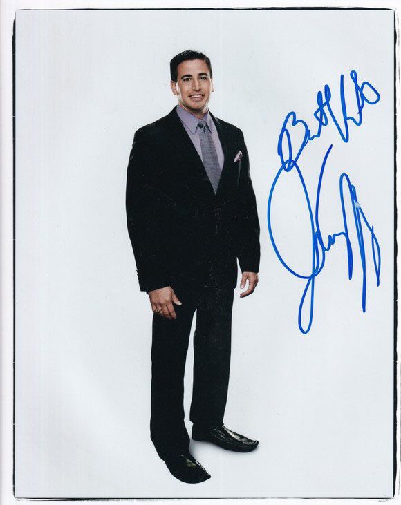 Autogramm Wrestling | Justin ROBERTS | 2010er Foto (Portrait Color XL)
