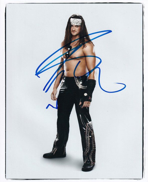 Autogramm Wrestling | Drew McINTYRE | 2010er Foto (Portrait Color XL)