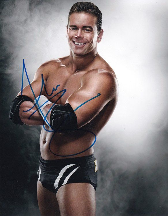 Autogramm Wrestling | Alex RILEY | 2012 Foto (Portrait Color XL)
