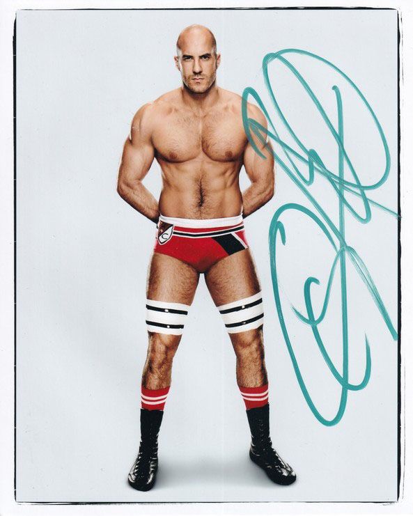 Autogramm Wrestling | CESARO | 2010er Foto (Portrait Color XL)