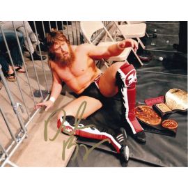 Autogramm Wrestling | Daniel BRYAN | 2010er Foto (Kampfszene Color XL)