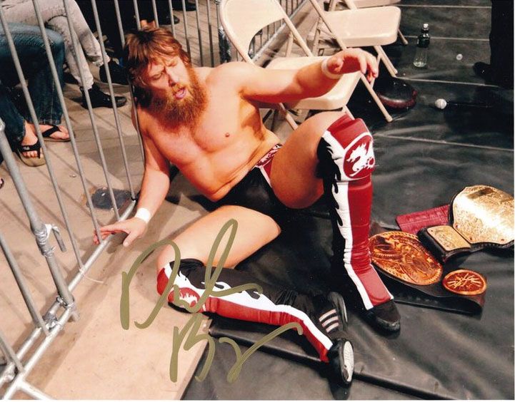 Autogramm Wrestling | Daniel BRYAN | 2010er Foto (Kampfszene Color XL)