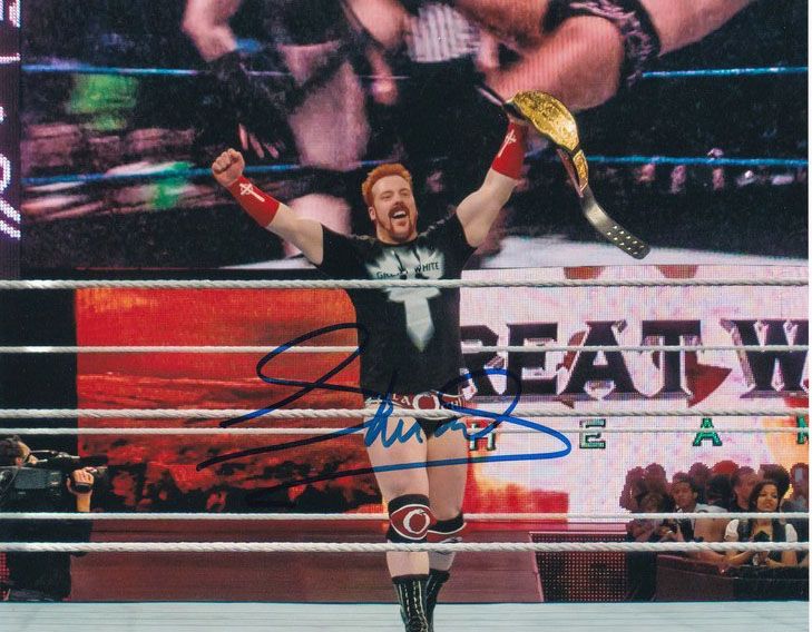 Autogramm Wrestling | SHEAMUS | 2010er Foto (Jubelszene Color XL)