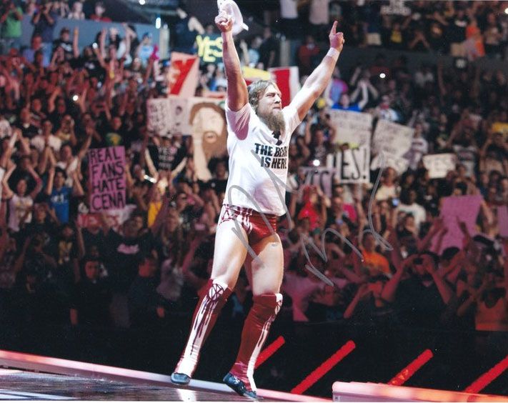 Autogramm Wrestling | Daniel BRYAN | 2013 Foto (Jubelszene Color XL)