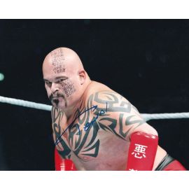 Autogramm Wrestling | TENSAI | 2012 Foto (Portrait Color XL) RAW Stuttgart