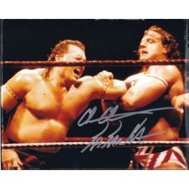 Autogramm Wrestling | TATANKA | 2000er Foto (Kampfszene Color XL) 2