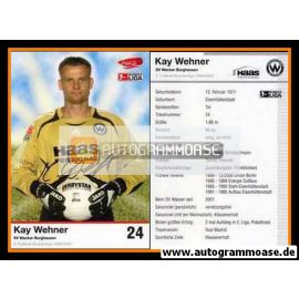Autogramm Fussball | SV Wacker Burghausen | 2006 | Kay WEHNER