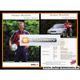 Autogramm Fussball | FC Bayern München | 1999 | Ottmar HITZFELD