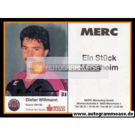 Autogramm Eishockey | Mannheimer ERC | 1991 | Dieter WILLMANN