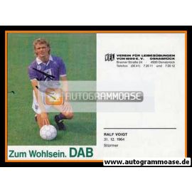 Autogramm Fussball | VfL Osnabrück | 1989 | Ralf VOIGT