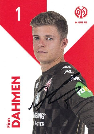Autogramm Fussball | FSV Mainz 05 | 2021 | Aaron MARTIN