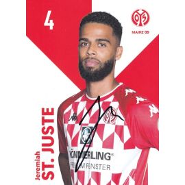 Autogramm Fussball | FSV Mainz 05 | 2021 | Jeremiah ST. JUSTE