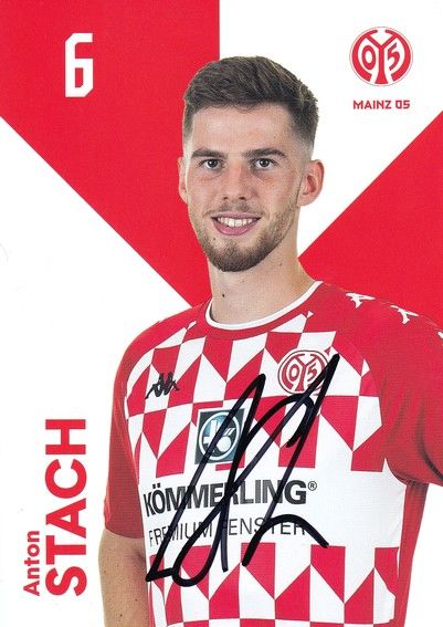 Autogramm Fussball | FSV Mainz 05 | 2021 | Anton STACH
