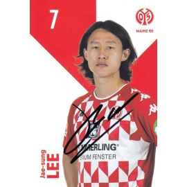 Autogramm Fussball | FSV Mainz 05 | 2021 | Jae-sung LEE